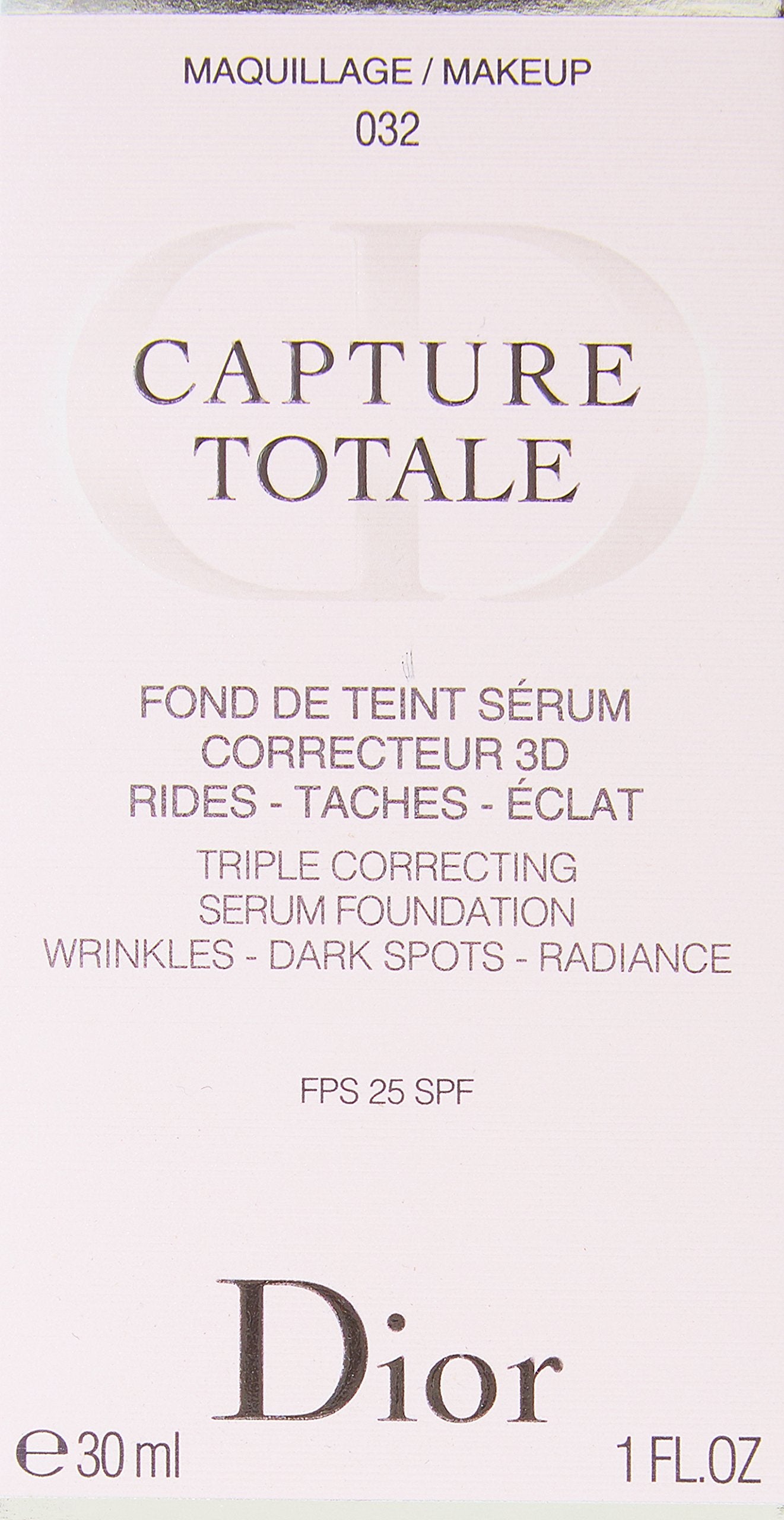 Buy Dior Capture Totale Triple Correcting Serum Foundation - 010 Ivory in Pakistan