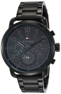 Buy Tommy Hilfiger Mens Quartz Stainless Steel Black Dial 46mm Watch - 1791423 in Pakistan