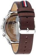 Buy Tommy Hilfiger Chase Black Dial Brown Leather Strap Watch for Men - 1791487 in Pakistan