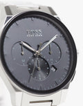 Buy Hugo Boss Mens Chronograph Quartz Stainless Steel Black Dial 44mm Watch - 1513762 in Pakistan