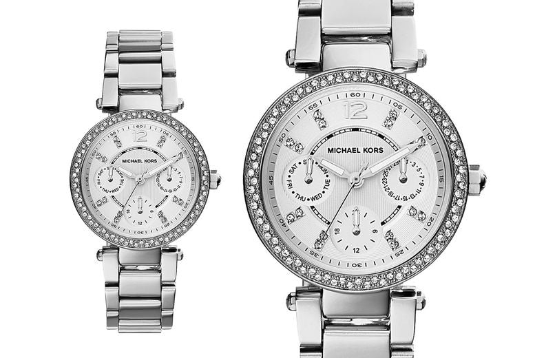 Buy Michael Kors Womens Quartz Stainless Steel Silver Dial 33mm Watch - Mk5615 in Pakistan