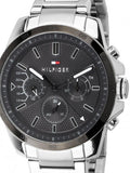 Buy Tommy Hilfiger Mens Quartz Stainless Steel Black Dial 48mm Watch - 1791564 in Pakistan