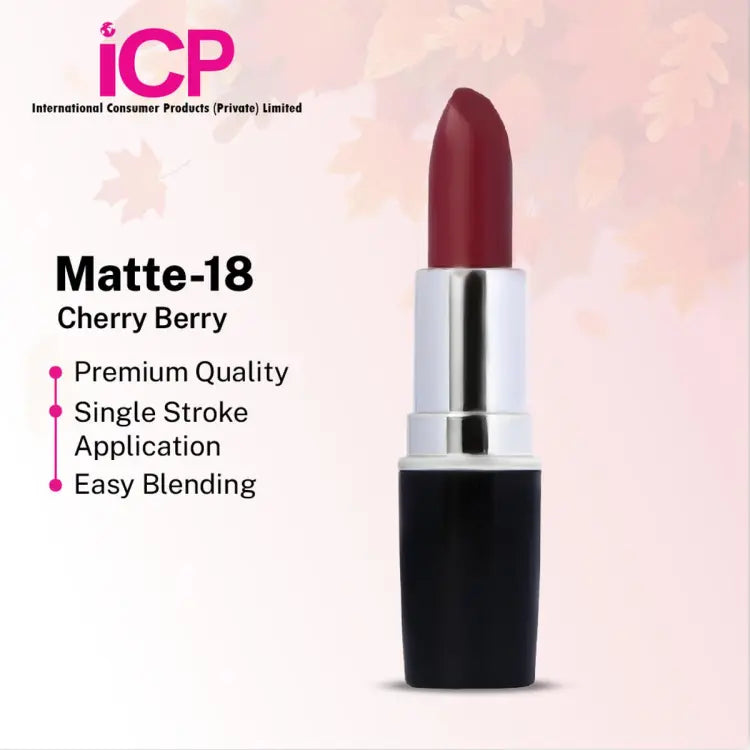 Buy Swiss Miss Lipstick Cherry Berry Matte - 18 in Pakistan