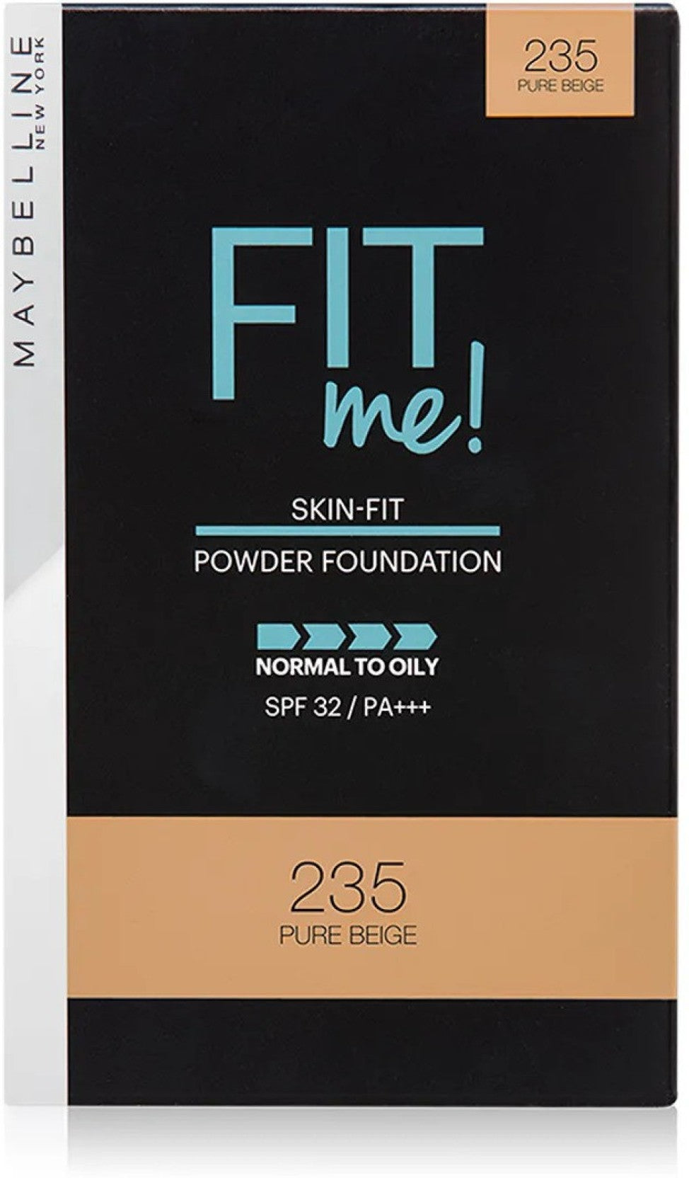 Buy Maybelline Fit Me Skin Fit Powder Foundation SPF 32 - 235 Powder Beige in Pakistan