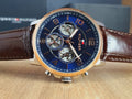 Buy Tommy Hilfiger Mens Quartz Leather Strap Blue Dial 44mm Watch - 1791290 in Pakistan