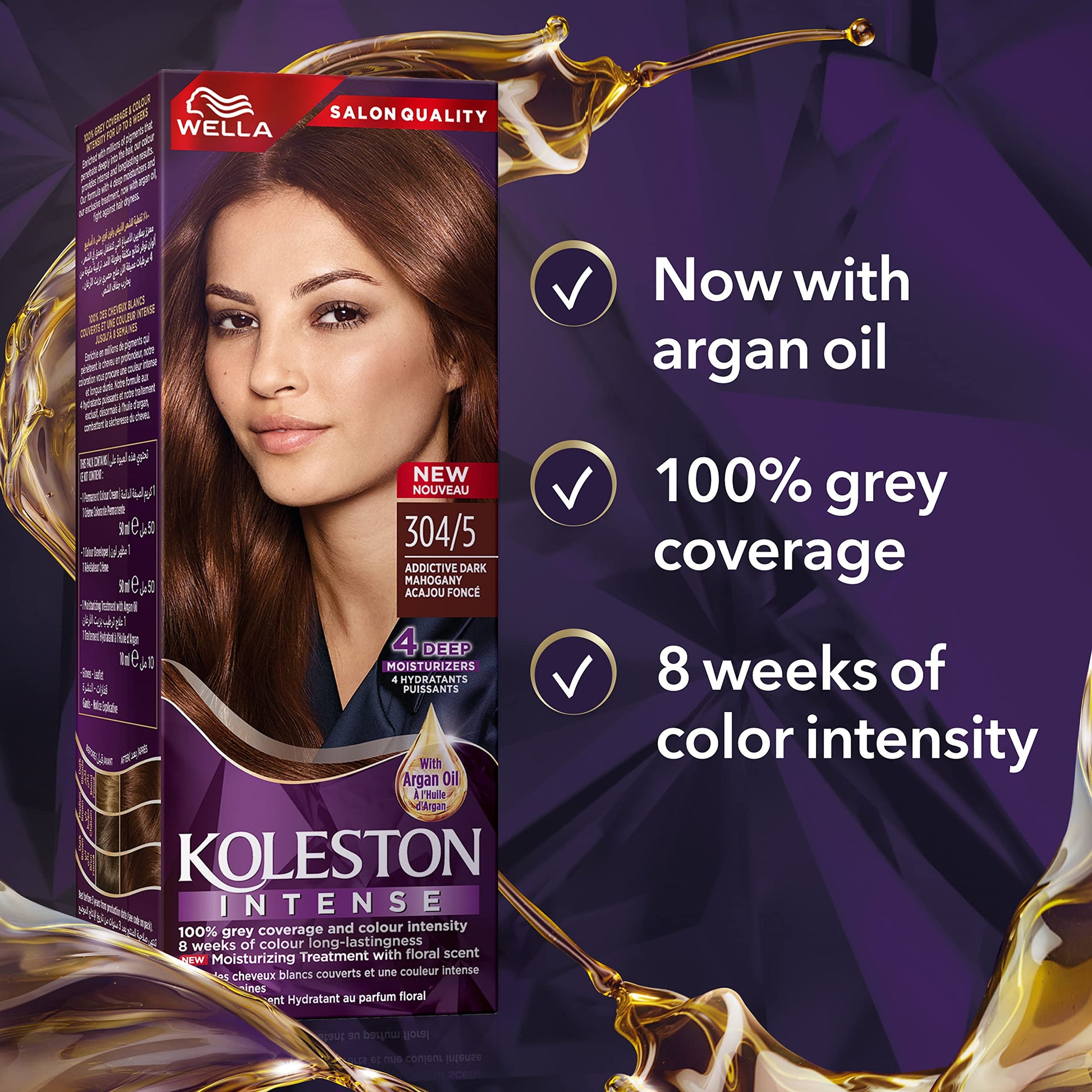 Buy Koleston Semi Kits Hair Color - 305/5 Mahogany in Pakistan