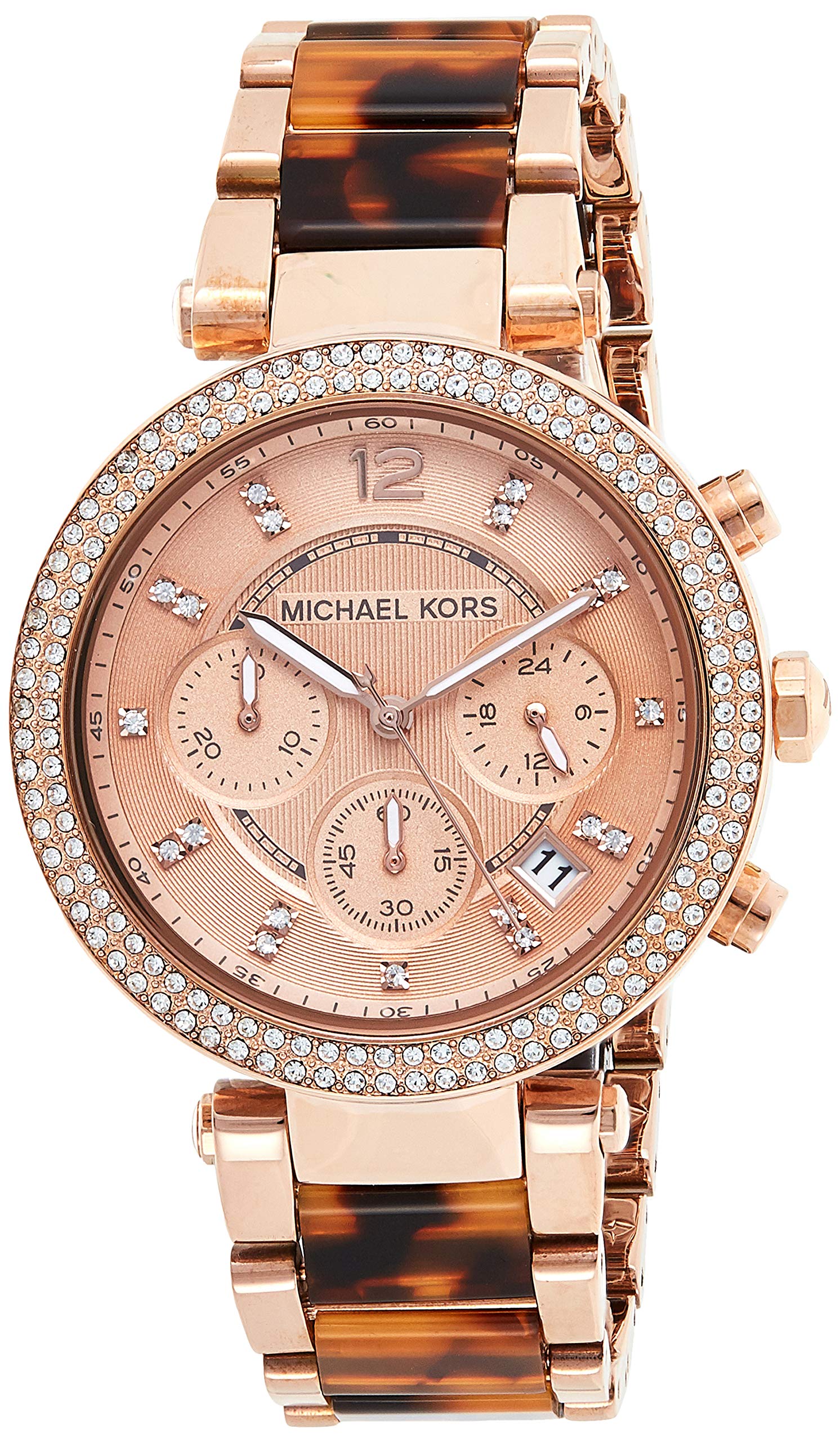 Buy Michael Kors Womens Quartz Stainless Steel Rose Gold Dial 39mm Watch - Mk5538 in Pakistan