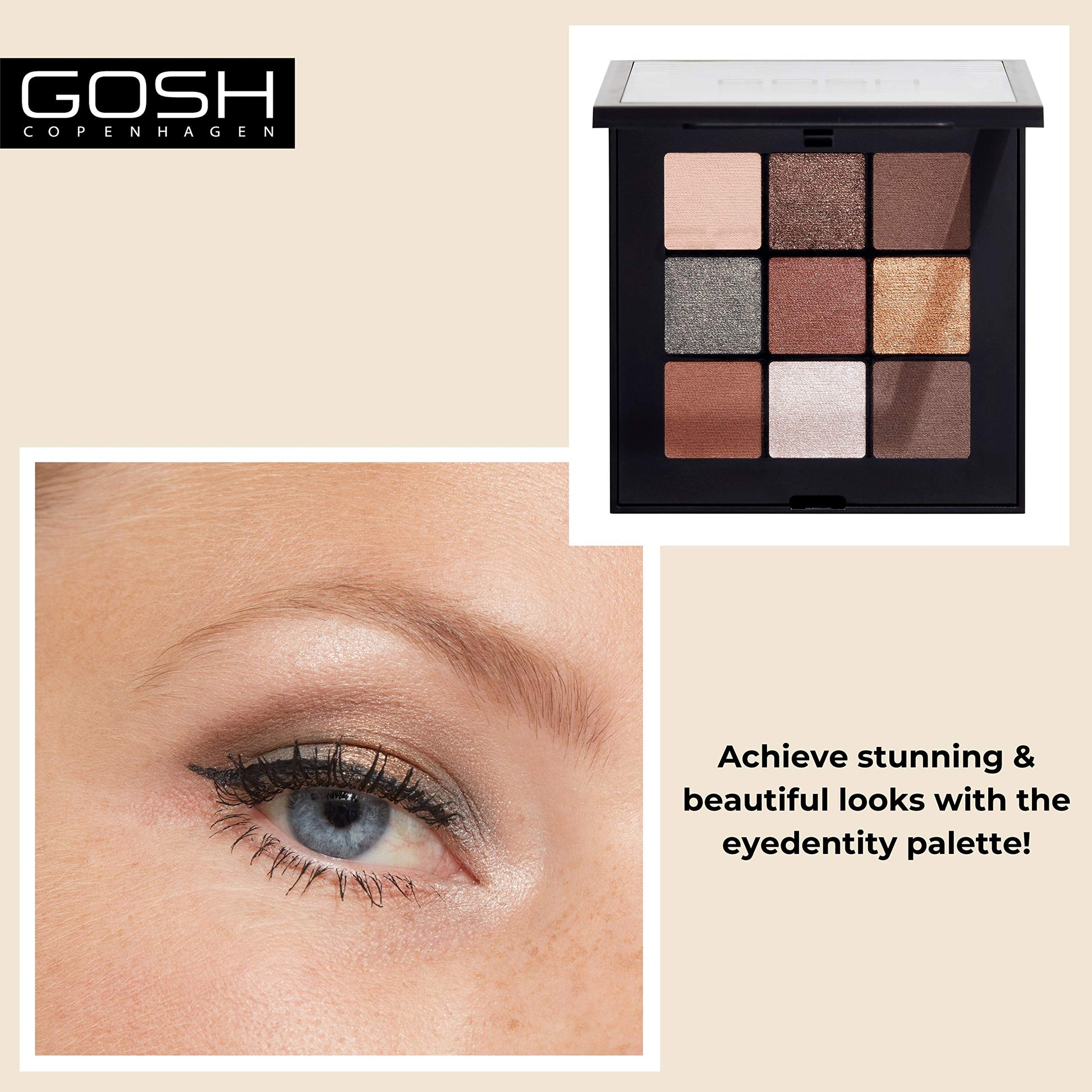 Buy Gosh Eyedentity Eyeshadow Palette - 03 Be Happy in Pakistan