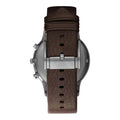 Buy Emporio Armani Sportivo Black Dial Brown Leather Strap Watch for Men - AR2462 in Pakistan