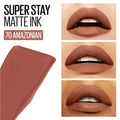 Buy Maybelline New York Super Stay Matte Ink Liquid Lipstick - 70 Amazonian in Pakistan