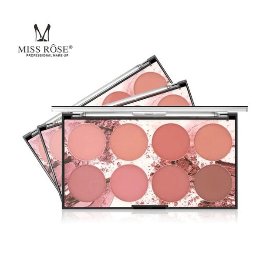 Buy Miss Rose 8 Colors Blush KIt For Women 28 - Gm in Pakistan