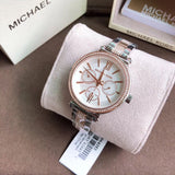 Buy Michael Kors Women's Sofie White Dial Two Tone Stainless Steel Strap Watch  - Mk4353 in Pakistan