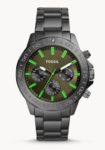 Buy Bannon Green Dial Silver Steel Strap Watch For Men in Pakistan