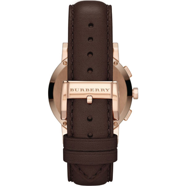 Buy Burberry Unisex Swiss Made Leather Strap Brown Dial 38mm Watch BU9755 in Pakistan