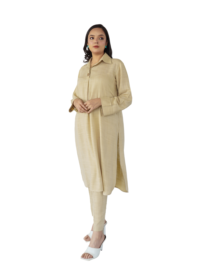 Buy Beige Irish Linen in Pakistan