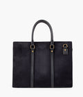 Buy Black suede laptop bag in Pakistan