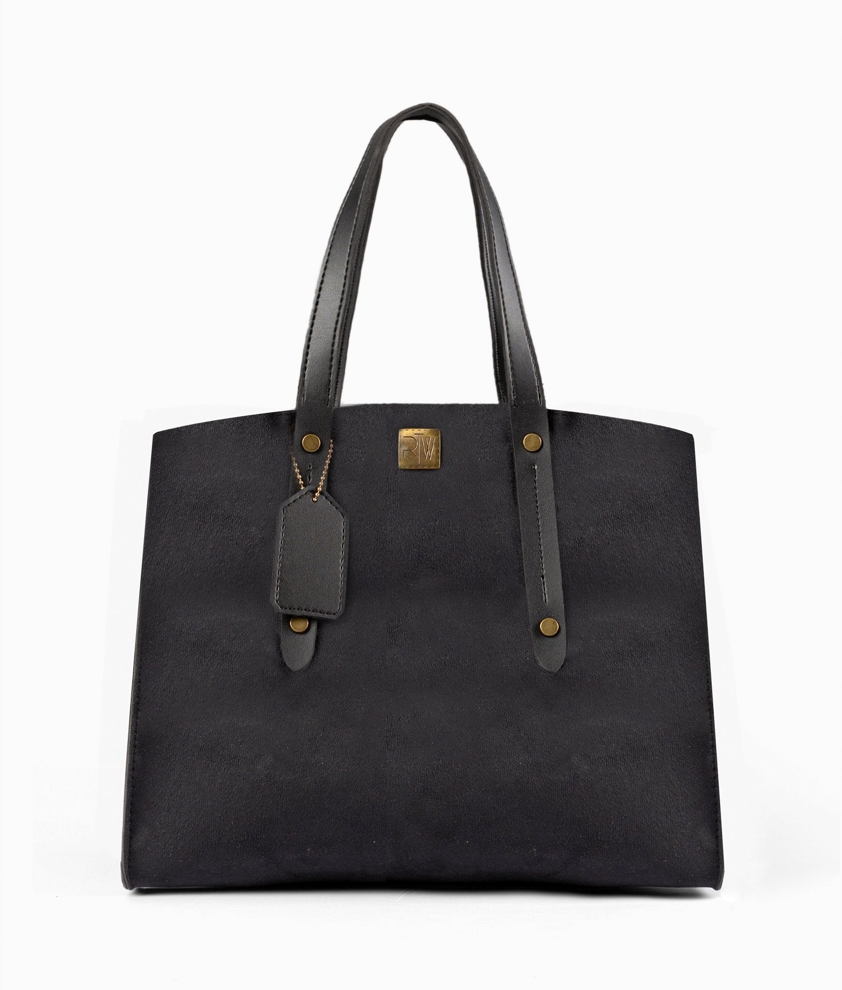 Buy Black suede multi compartment satchel bag in Pakistan