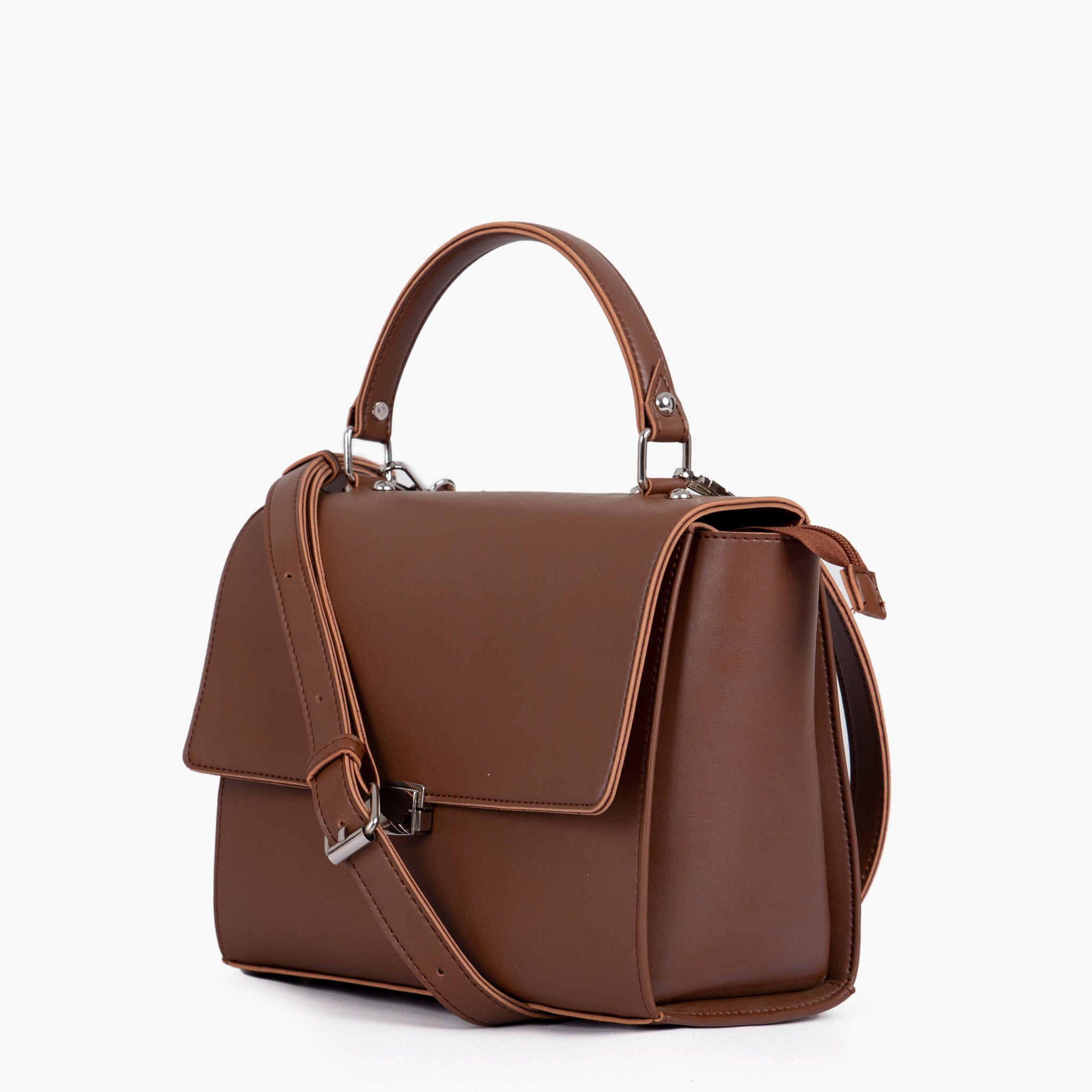 Buy Brown mini messenger bag in Pakistan