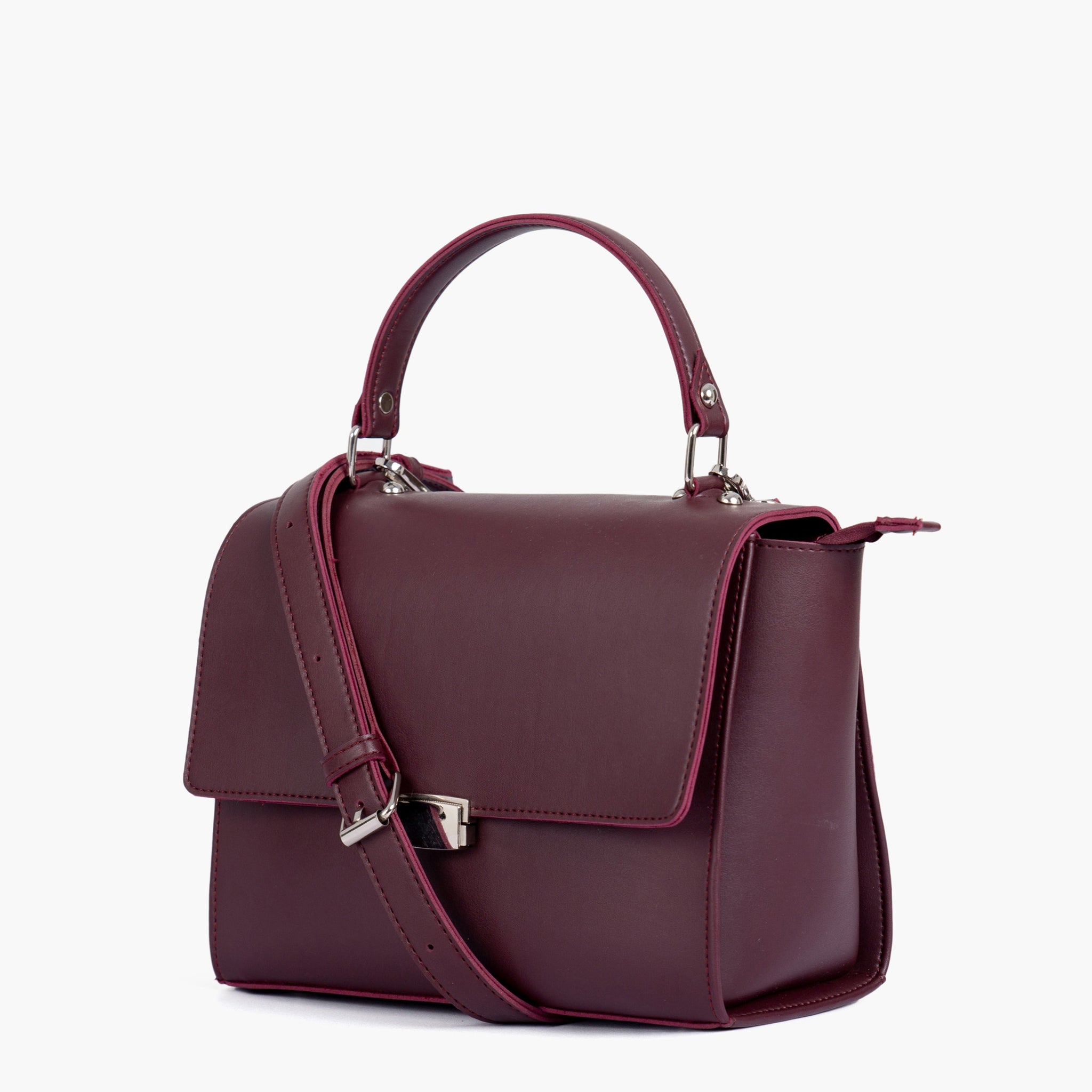 Buy Burgundy mini messenger bag in Pakistan