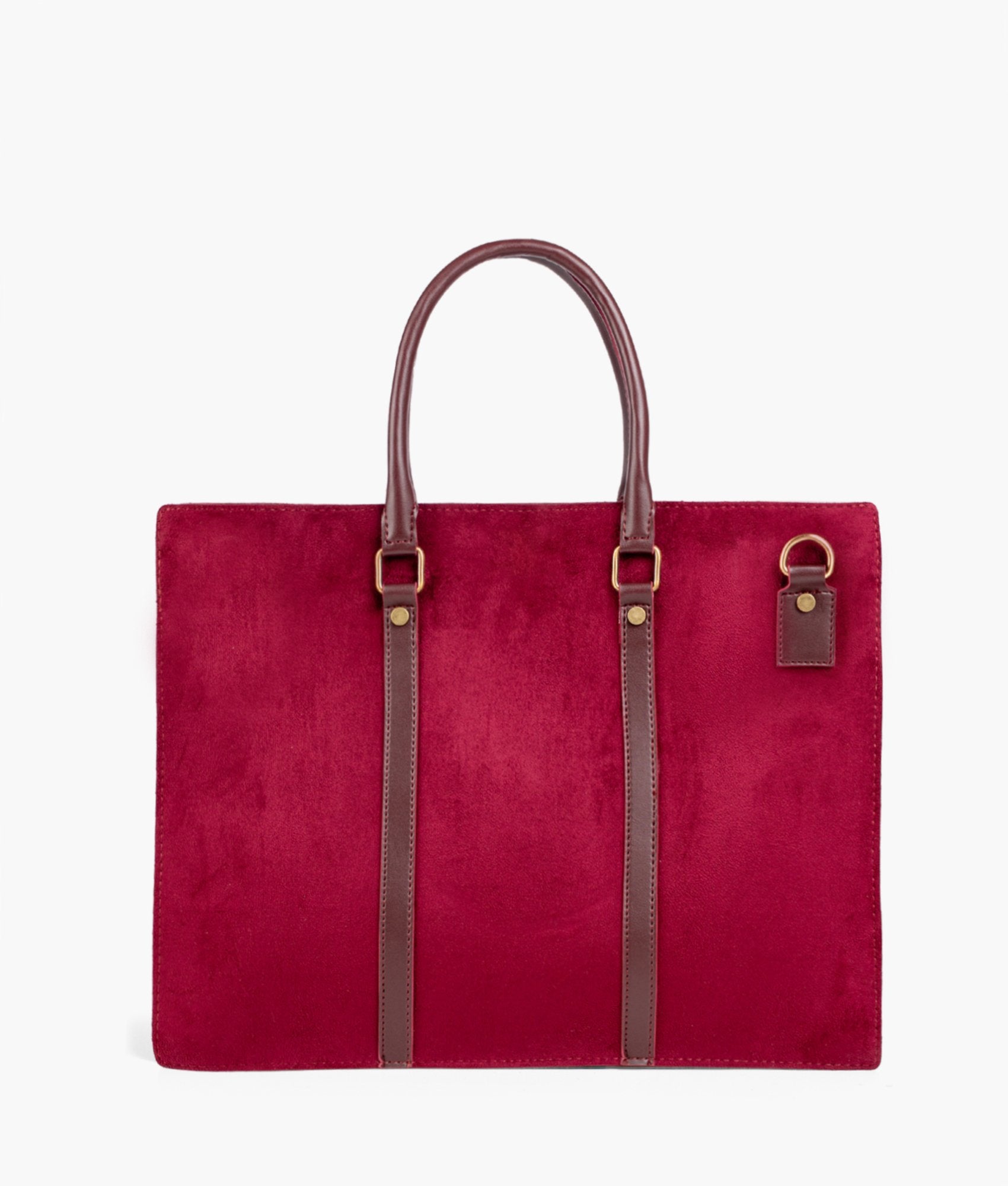 Buy Burgundy suede laptop bag in Pakistan