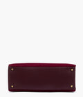 Buy Burgundy suede workplace handbag in Pakistan