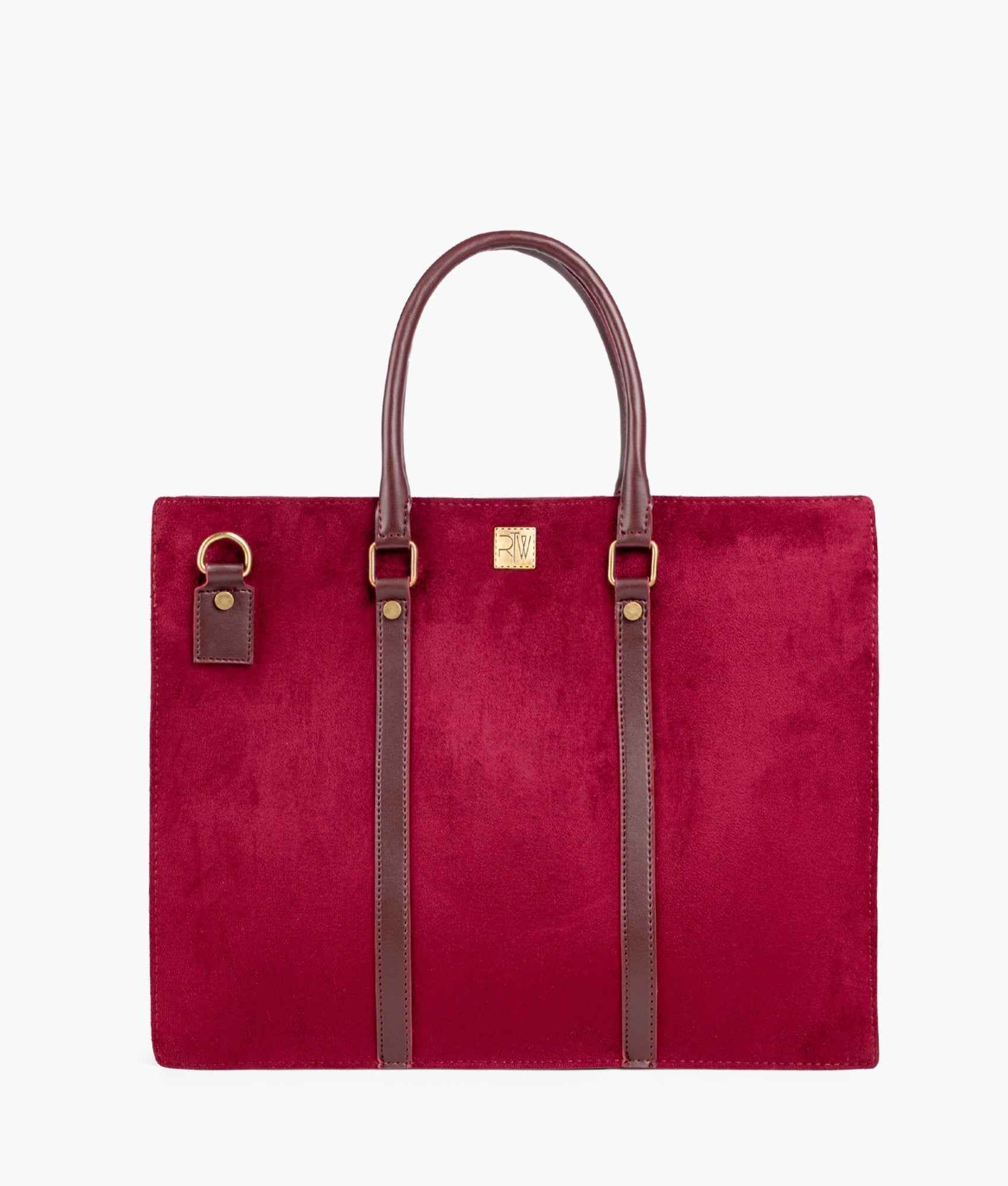 Buy Burgundy suede laptop bag in Pakistan