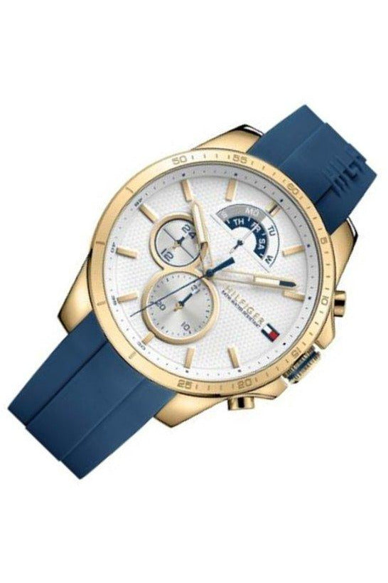 Buy Tommy Hilfiger Mens Quartz Analog White Dial 48mm Watch - 1791353 in Pakistan