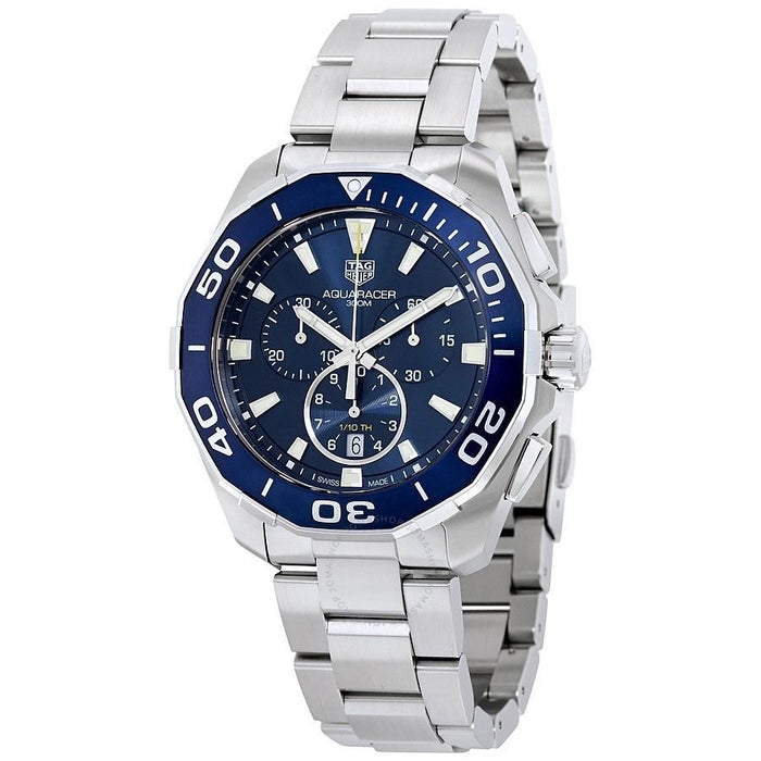 Buy Tag Heuer Carrera Blue Dial Silver Steel Strap Watch for Men - CAY111B.BA0927 in Pakistan