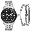 Buy Michael Kors Mens Stainless Steel Black Dial 44mm Watch - Mk7156 in Pakistan