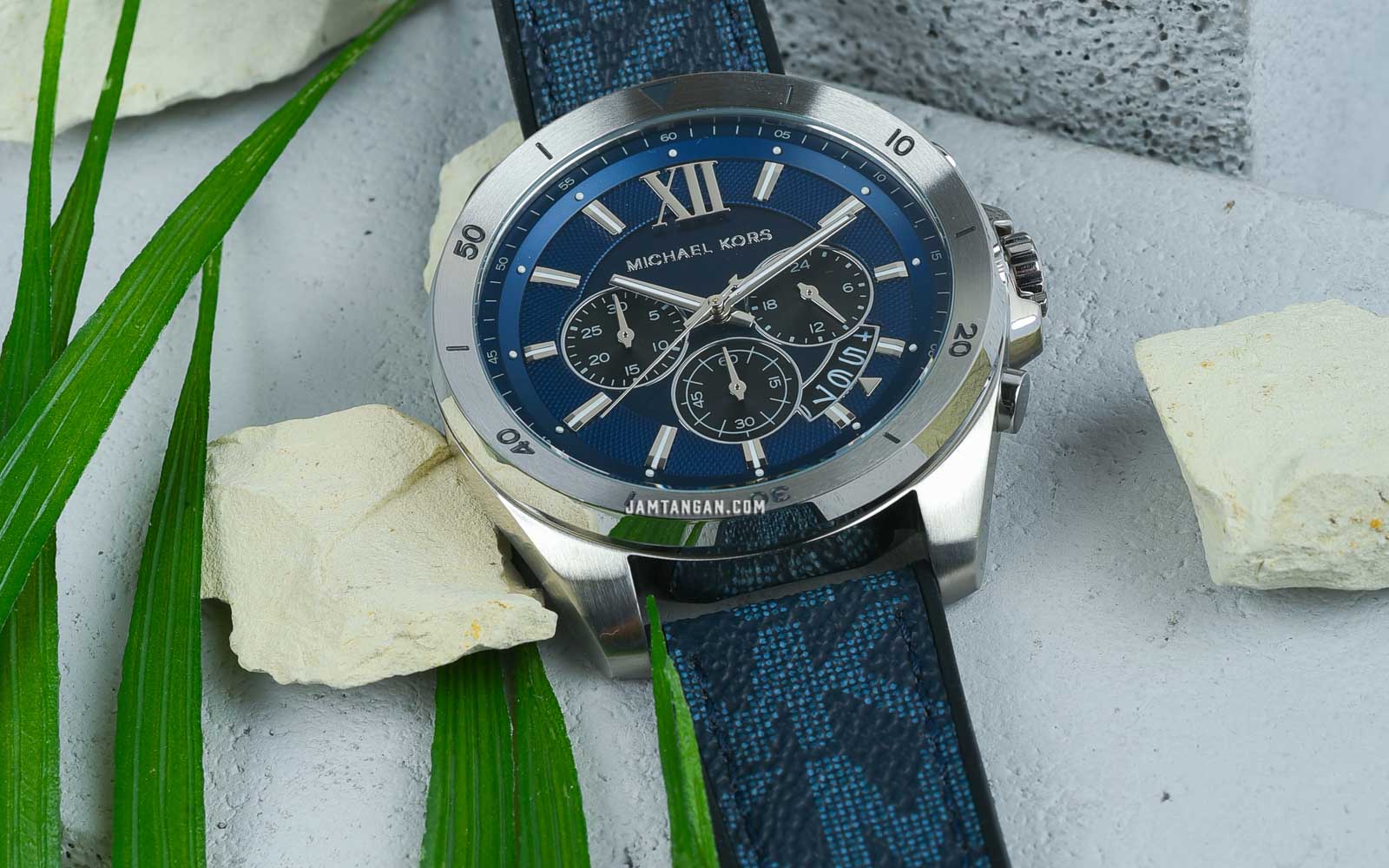 Buy Michael Kors Chronograph Blue Dial Blue Strap Watch for Men - Mk8923 in Pakistan