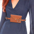 Buy Shein Waist Fanny Bag Pu Leather Belt in Pakistan