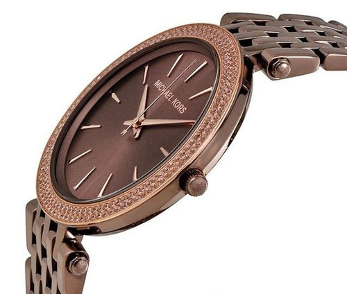 Buy Michael Kors Womens Quartz Stainless Steel Brown Dial 39mm Watch - Mk3416 in Pakistan