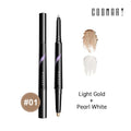 Buy Zeesea Dual Cream Highlighter Eyeshadow Stick Black - 01 Lightgold + Pearl White in Pakistan