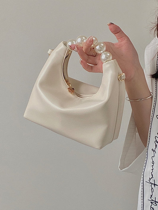 Buy SHEIN Fashionable,Minimalist,Casual,Mini Faux Pearl Decor Satchel Bag For Girl, Teen Girls & Women in Pakistan