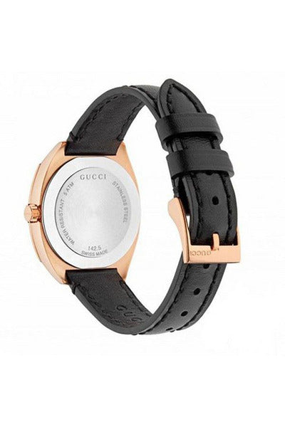 Buy Gucci G Timeless Black Dial Black Leather Strap Watch for Men - YA142209 in Pakistan