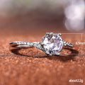 Buy Silver Diamond Adjustable Ring in Pakistan