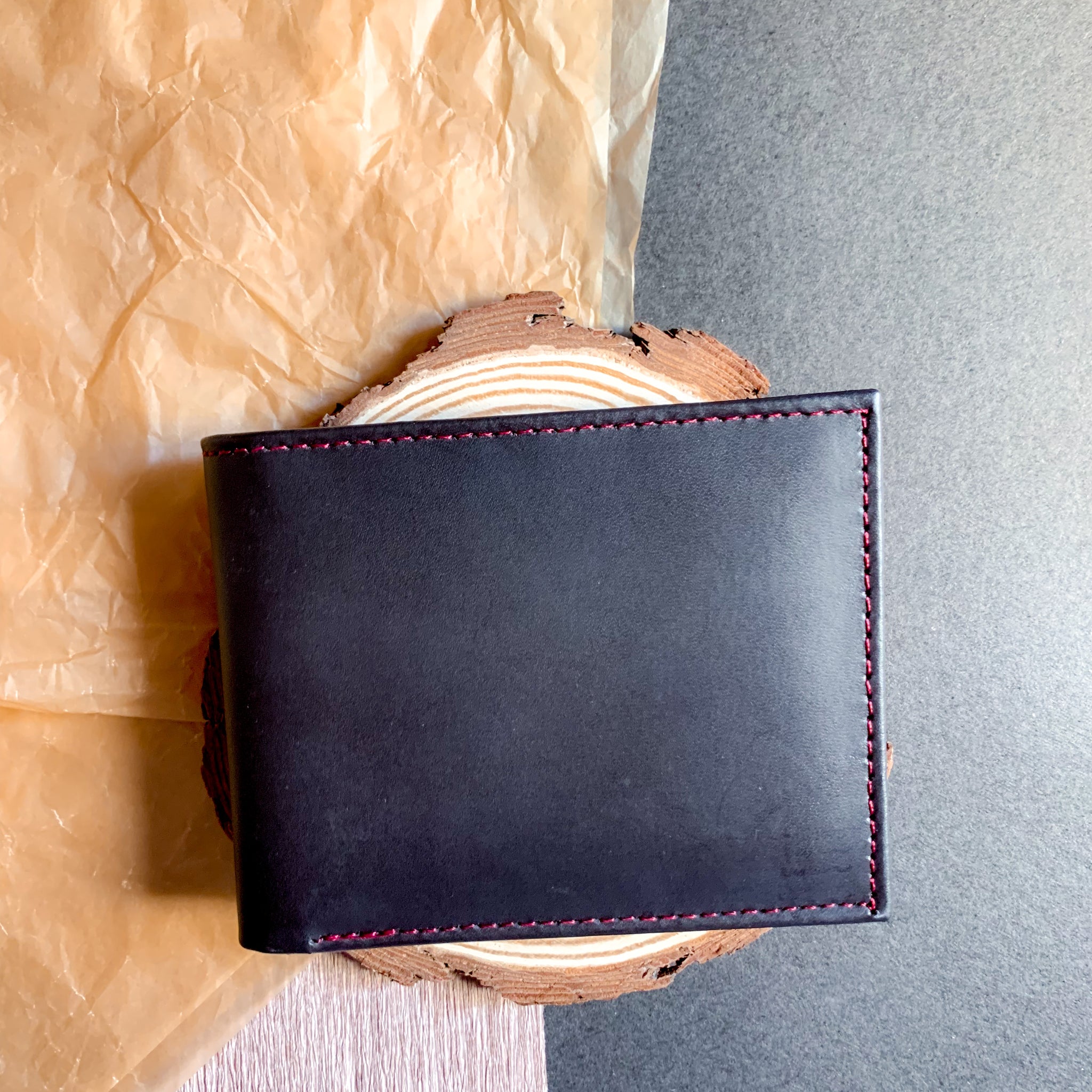 Buy Wallet Bi Fold For Men Pure Leather Wallet - Brode Brown in Pakistan