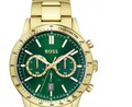 Buy Hugo Boss Mens Allure Chronograph Green Dial Watch - 1513923 in Pakistan