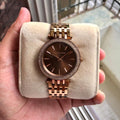 Buy Michael Kors Womens Quartz Stainless Steel Brown Dial 39mm Watch - Mk3416 in Pakistan