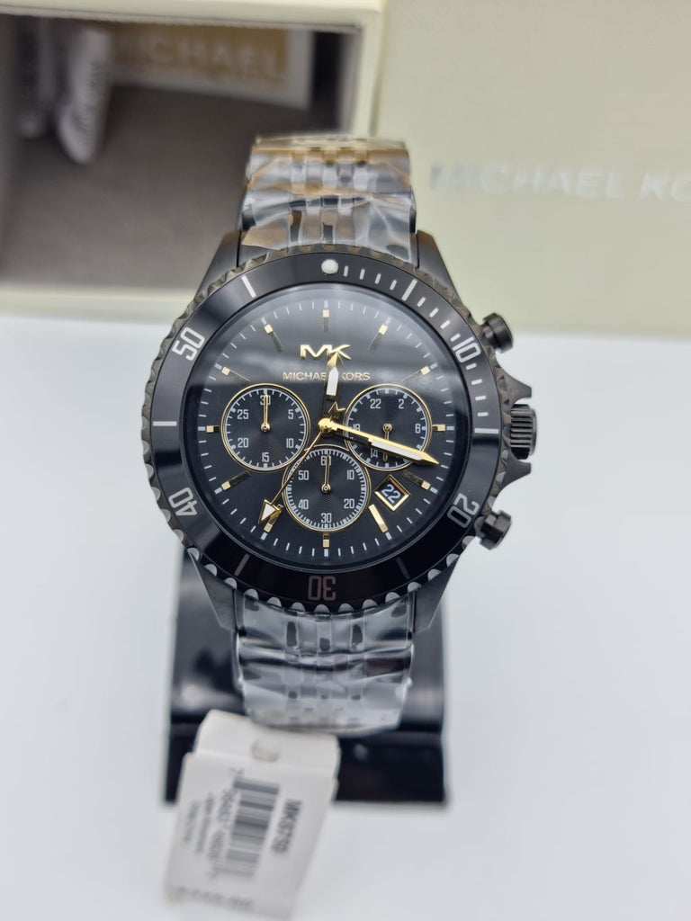Buy Michael Kors Mens Chronograph Stainless Steel Black Dial 44mm Watch - Mk8750 in Pakistan