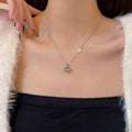 Buy Bling On Jewels Blue Heart Necklace in Pakistan