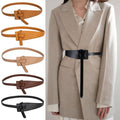 Buy Shein Double Sided Cashmere Coat PU Leather Belt in Pakistan