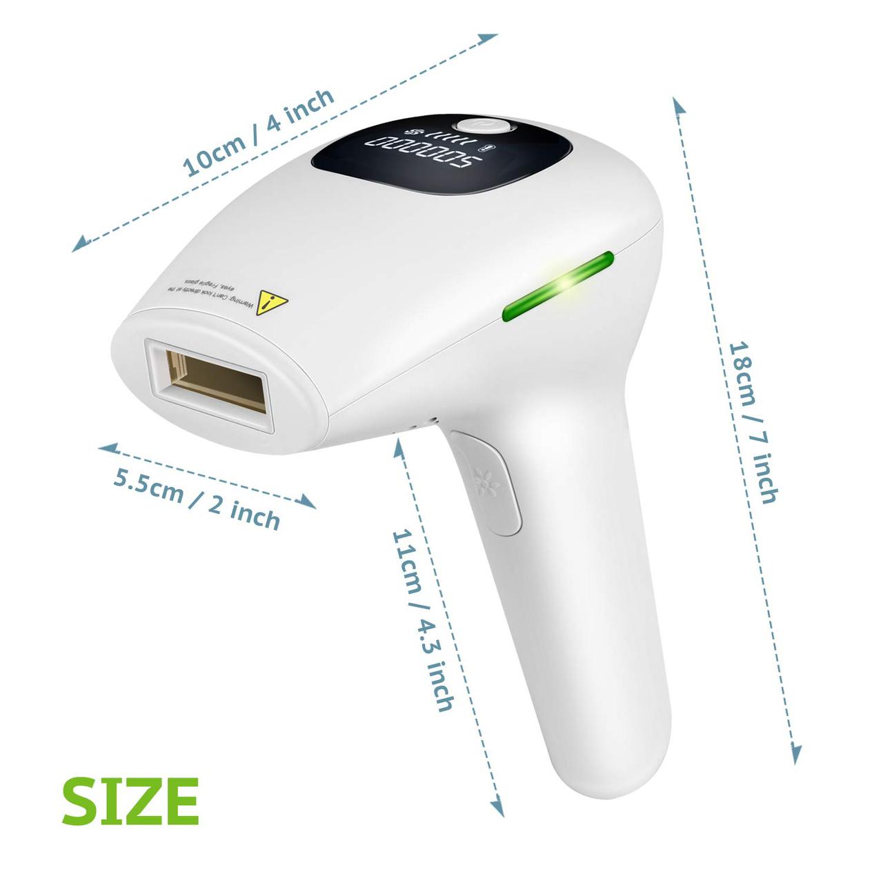 Buy Facial Beauty Permanent Laser Hair Remover On Face And Body With Safe Effective Ipl Technology For Men And Women in Pakistan