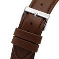 Buy Hugo Boss Mens Quartz Brown Leather Strap Silver Dial 44mm Watch - 1513786 in Pakistan