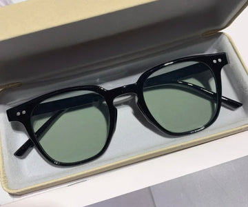 Buy Orb & Gravel Trendy Green Lense Glasses - Black in Pakistan