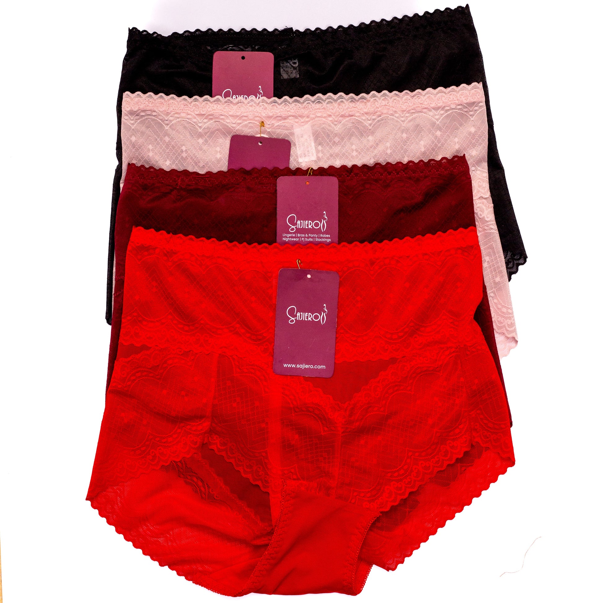 Buy Brief Style Plus Size Net Panty in Pakistan