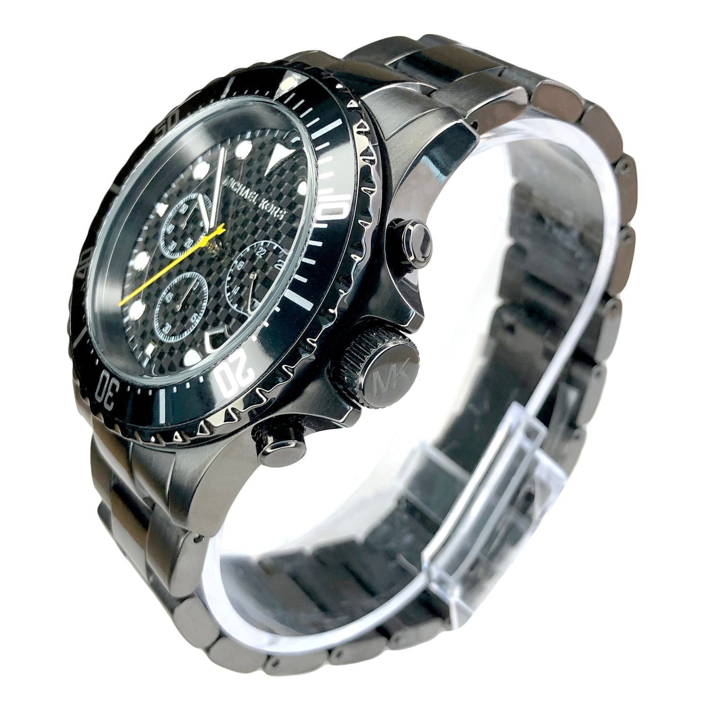 Buy Michael Kors Mens Stainless Steel Black Dial 45mm Watch - Mk8257 in Pakistan