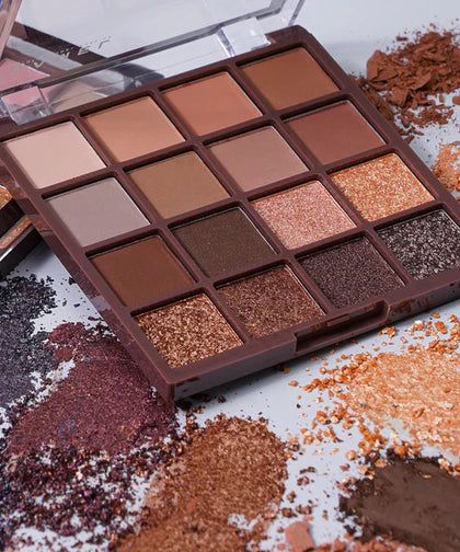 Buy LAMEL 16 Shades Of Brown Eyeshadow Palette № 16-3 in Pakistan