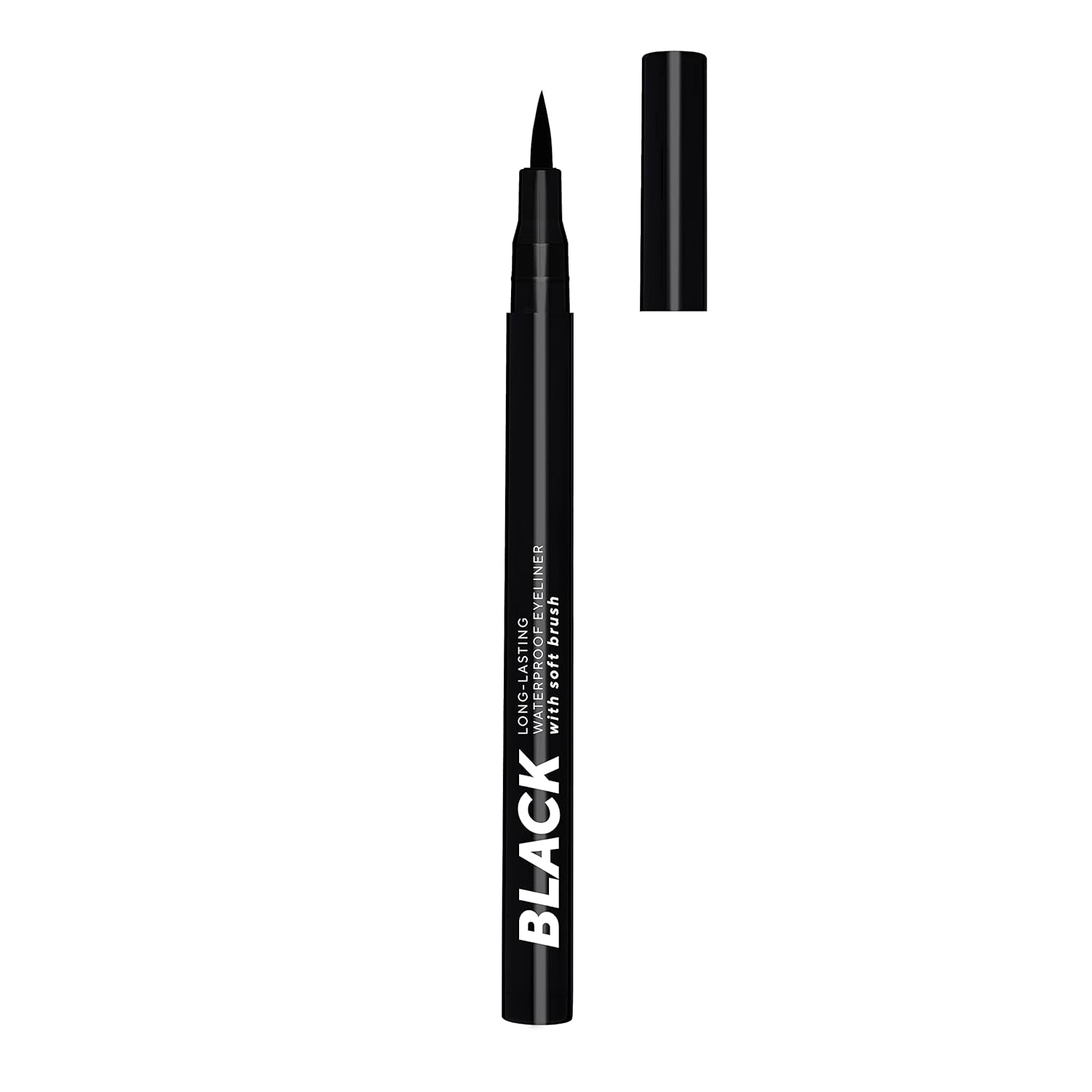 Buy LAMEL Black Eyeliner With Soft Brush №401 Deep Black in Pakistan