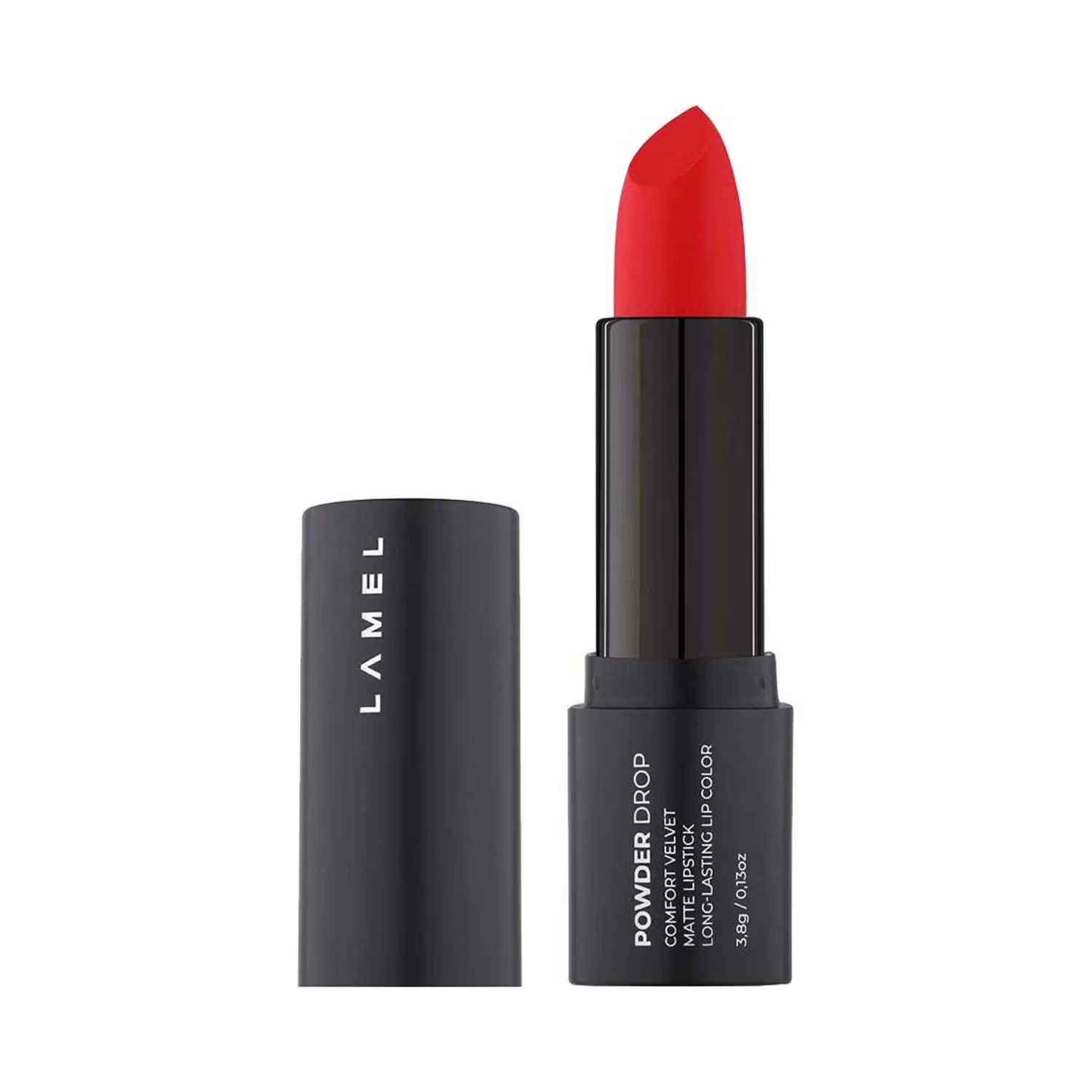 Buy LAMEL Lipstick Powder Drop №407 Red Velvet in Pakistan